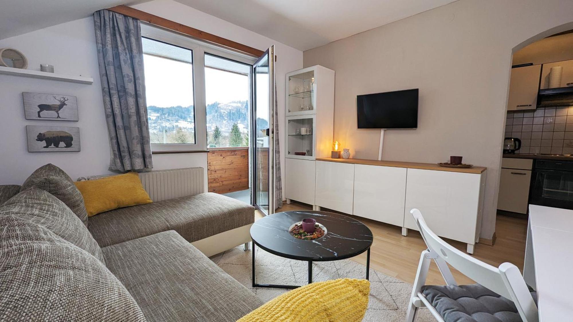Ferienwohnung Edeltraud, Fusslaeufig Zum See Und 20 Minuten Vom Skigebiet Entfernt Dobriach Bagian luar foto